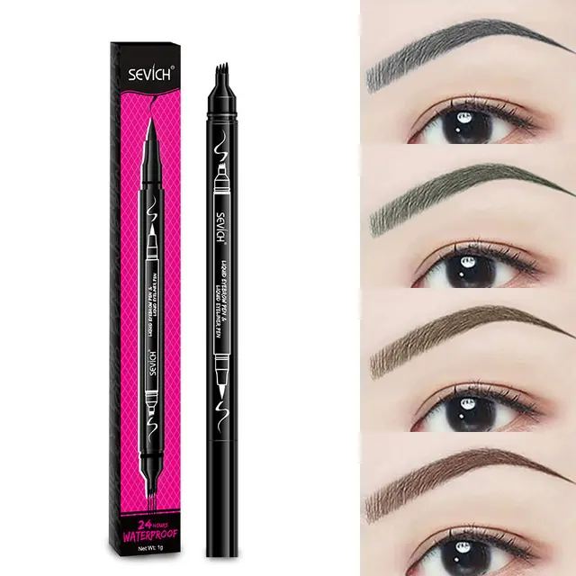 Sevich Eye Brow Tint Cosmetics Natural Long Lasting Paint Tattoo Eyebrow Waterproof 4 Colors Eyebrow Pencil