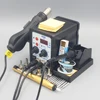 2 in 1 Soldering station LCD Digital Display Welding Rework Station For cell-phone BGA SMD PCB IC Repair Solder Tools 8586 3