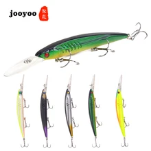 Fishing Lure Artificial Bionic Minnow Bait 5 Color Deep Dive 14g/15cm Plastic Lure Hard Bait Fishing Bait Fishing Tackle jooyoo