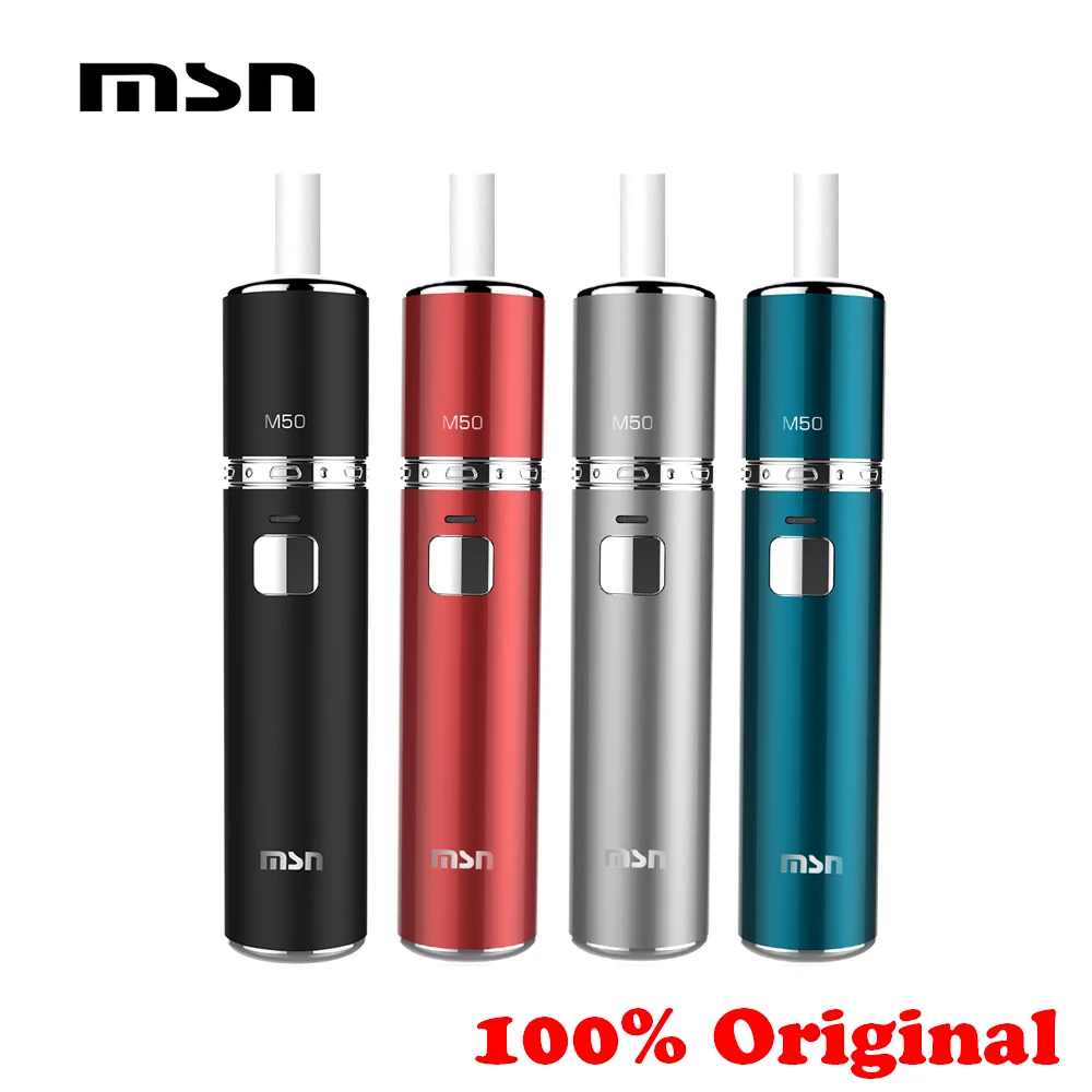 

New 2019 E Cig 100% Original MSN M50 ICOS Heat Not Burn Electronic Cigarette Kit Compatibility With icos stick Popular in Japan