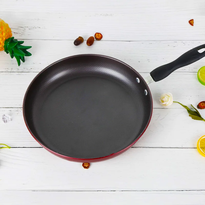 

New Korean non-stick pan, 26CM iron frying pan, non-coated fine iron pot, kitchen supplies wok kitchen pot