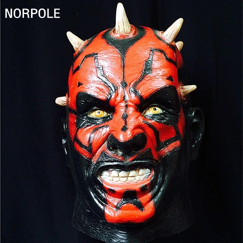 

Darth Vader Maul Adult Latex Mask Costume Cosplay