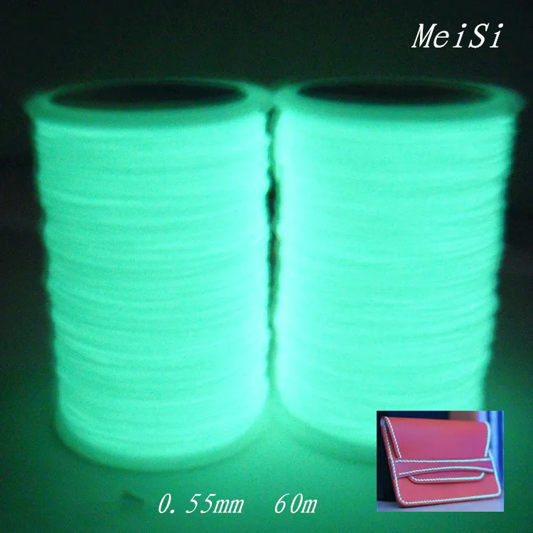 

Noctilucent Wax Line Hand Sewing Suture Leather Line Wallet Line Luminous diameter 0.45/0.55/1.0mm