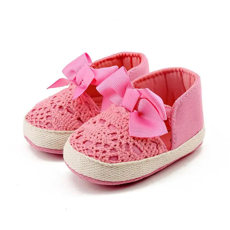 New Spring Autumn Toddler Shoes First Walkers Girl Soft Sole Crib Shoes