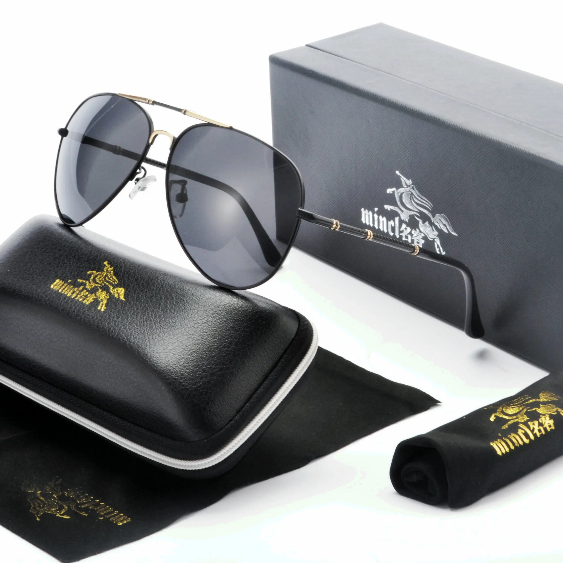 

2019 NEW BRAND DESIGN Classic Sunglasses Men Women Driving Square Frame Sun Glasses Male pilot Goggle UV400 FML