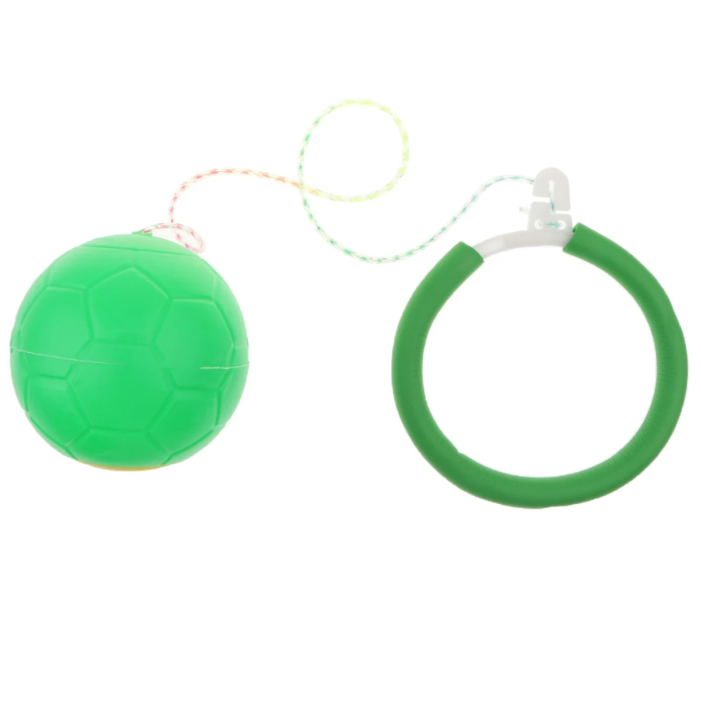 Outdoor Sports Plastic Ankle Skip Ball Ring Swinging Toy Garden Park Jumping Ball Fitness Equipment for Kids Toddler Adults Game