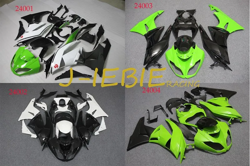 

ABS Injection Fairing Body Work Frame Kit for Kawasaki NINJA ZX6R ZX 6 R 2009 2010 2011 2012