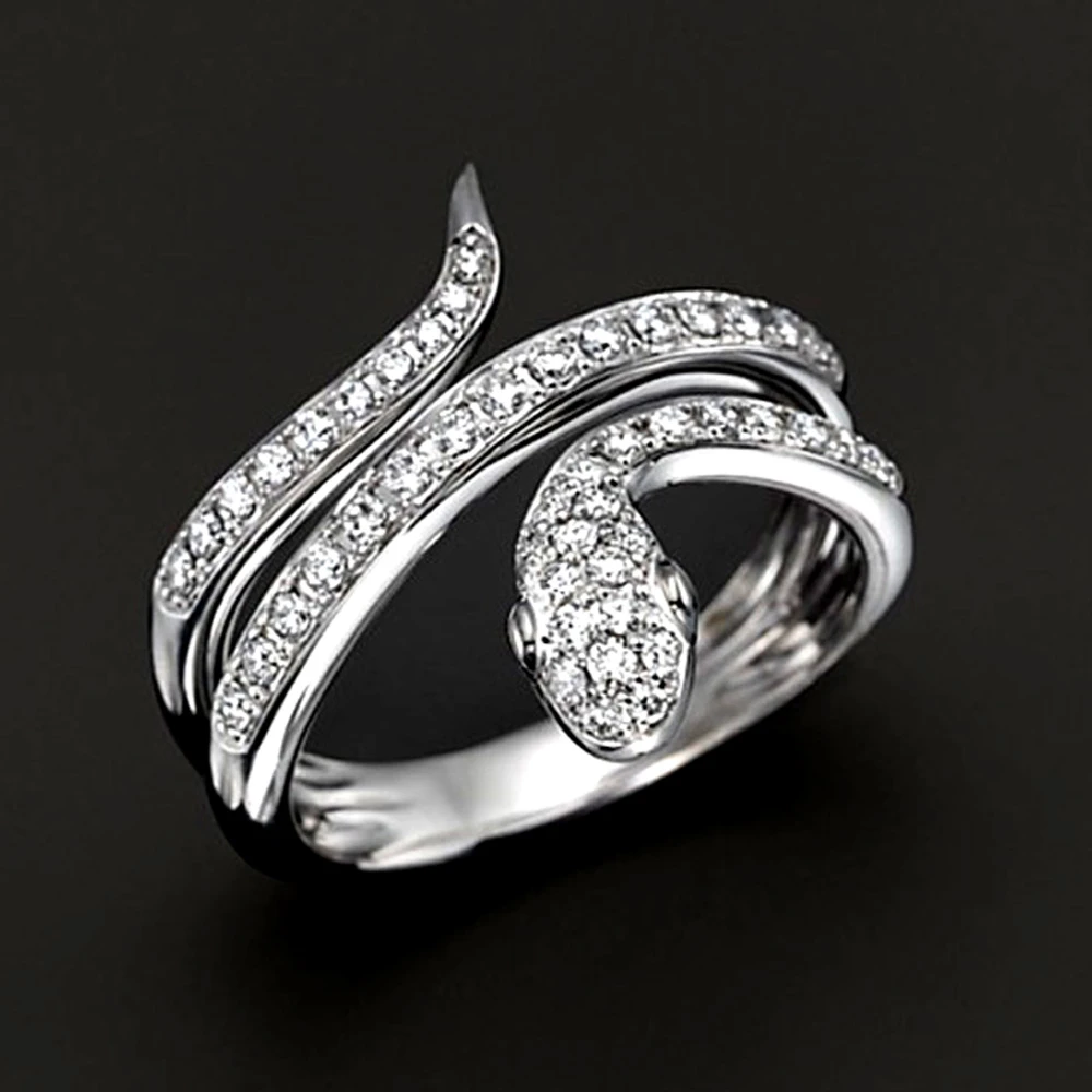 0.45 קרט יהלומי נחש טבעת נשים תכשיטי חתונה תכשיטי יוקרה 18 k זהב אמיתי לבן  זורח לנצח אהבה מפוארת אירוסין|fine jewelry|18k gold realdiamond jewelry -  AliExpress