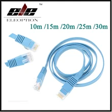 High Speed Cat6 Ethernet Flat Cable RJ45 Computer LAN Internet Network Cord 10m 15m 20m 25m 30m