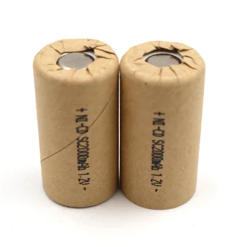 

Ni-CD SC2000mAh 4pcs SC2.0Ah rechargeable battery cell,Power Cell,power tool battery cell,discharge rate 10C-15C