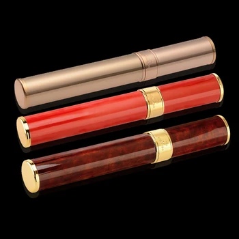 

COHIBA All Stainless Steel Travel use Single Cigar Tube With Three Color for Choose