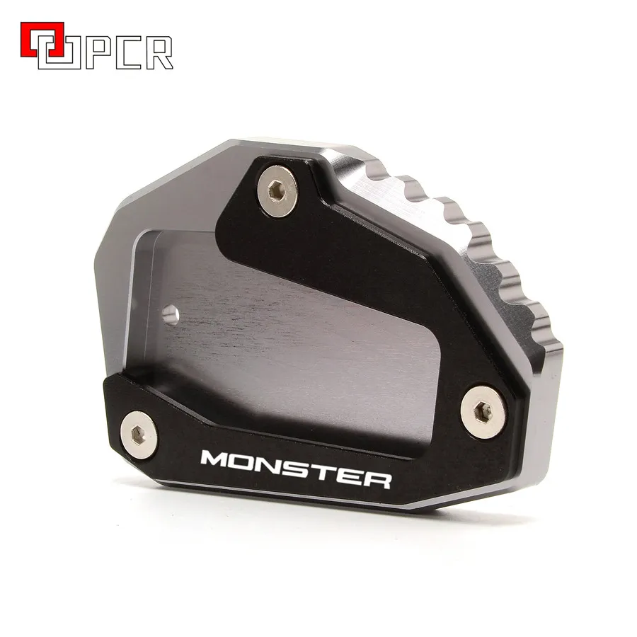 Motorcycle Kickstand Extension Plate Side Stand for Ducati Multistrada 1200 1200S 1200GT Monster 696 796 821 1200