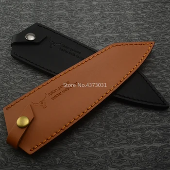 

Cowhide leather sheath For DIY Straight knife,Cowhide leather case For Fruit knife, kitchen knife