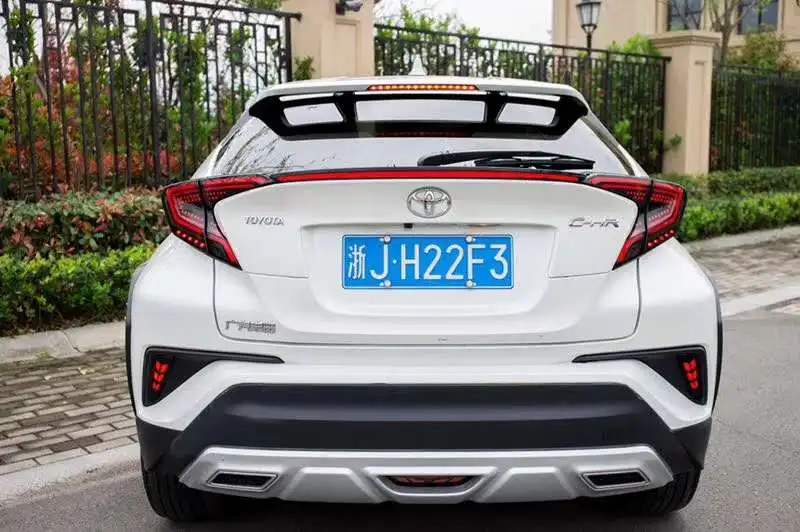 DK motion для Toyota CHR задняя фара модифицированные светодиодные задние фары игровая задняя фара Модифицированная светодиодная рулевая задняя фара