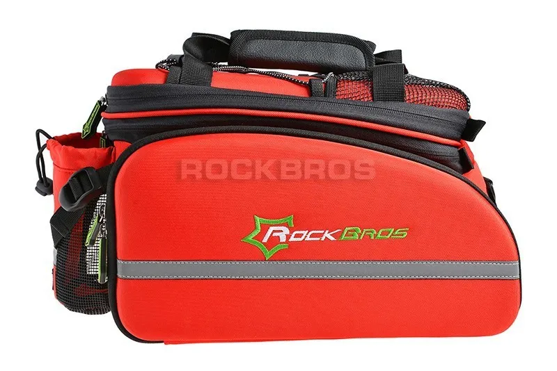 Excellent Rockbros 12L Mountain Bike Bag 3 In 1 Rear Rack Shoulder Sotrage Carrier Bags Handbag Bicycle Trunk Cycling Saddle Bag 27 Excellent Rockbros 12L Mountain Bike Bag 3 In 1 Rear Rack Shoulder Sotrage Carrier Bags Handbag Bicycle Trunk Cycling Saddle Bag 27