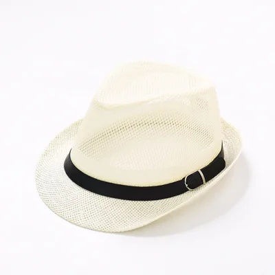 Шляпа-котелок, для мужчин и женщин, для отдыха, Европейская и американская Вентилируемая сетчатая джазовая шляпа для пар, летняя пляжная шляпа, импортные товары - Цвет: F