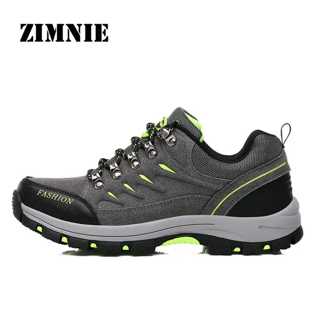 Best Price ZIMNIE Brand Men&Women Hiking Shoes Breathable Waterproof Men Outdoor Sport Shoes High Quality Women Climb Women Sports Footwear