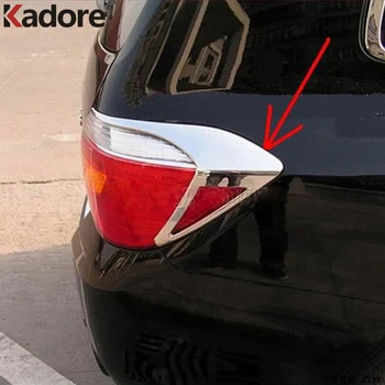 

Fit For Toyota Highlander 2008 2009 2010 ABS Chrome Rear Back Light Lamp Cover Trim Tail Light Sticker Frame Car-Covers