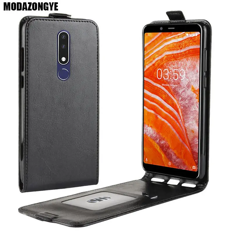 Чехол для Nokia 3 1 Plus чехол телефона из искусственной кожи 6 0 дюйма TA 1118 Nokia3.1