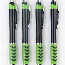 Высококачественная Черная шариковая ручка 500 шт фирменный логотип