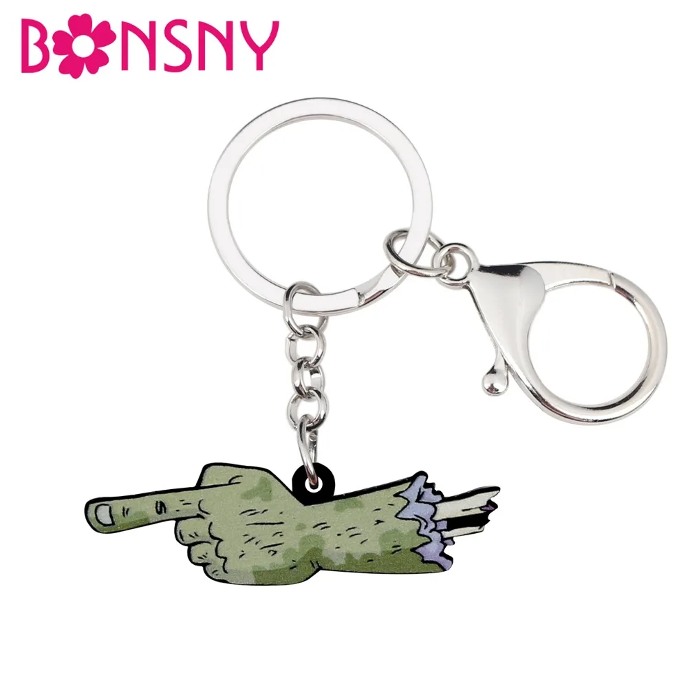 Акриловый брелок-брелок Bonsny для Хэллоуина женщин и девочек | Украшения