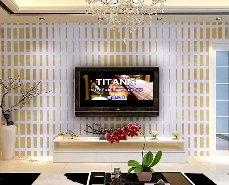

FASHION Style Scottish gradient grating Plaid Wallpapers Vintage Paper Wall Paper for Living Room Grid Wallpaper for Bedroom