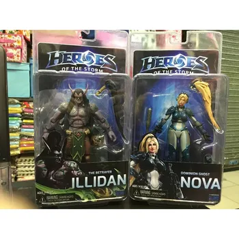 

6inch 15cm NECA Heroes Of The Storm Sylvanas Nova Tyrael Arthas Illidan Action Figure Model Toy