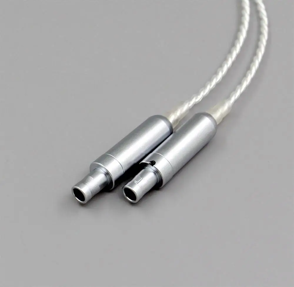 LN004821 3,5 мм OCC+ посеребренные Медь кабель для Sennheiser HD800 HD820s HD800s HD820 d1000 головные наушники с микрофоном