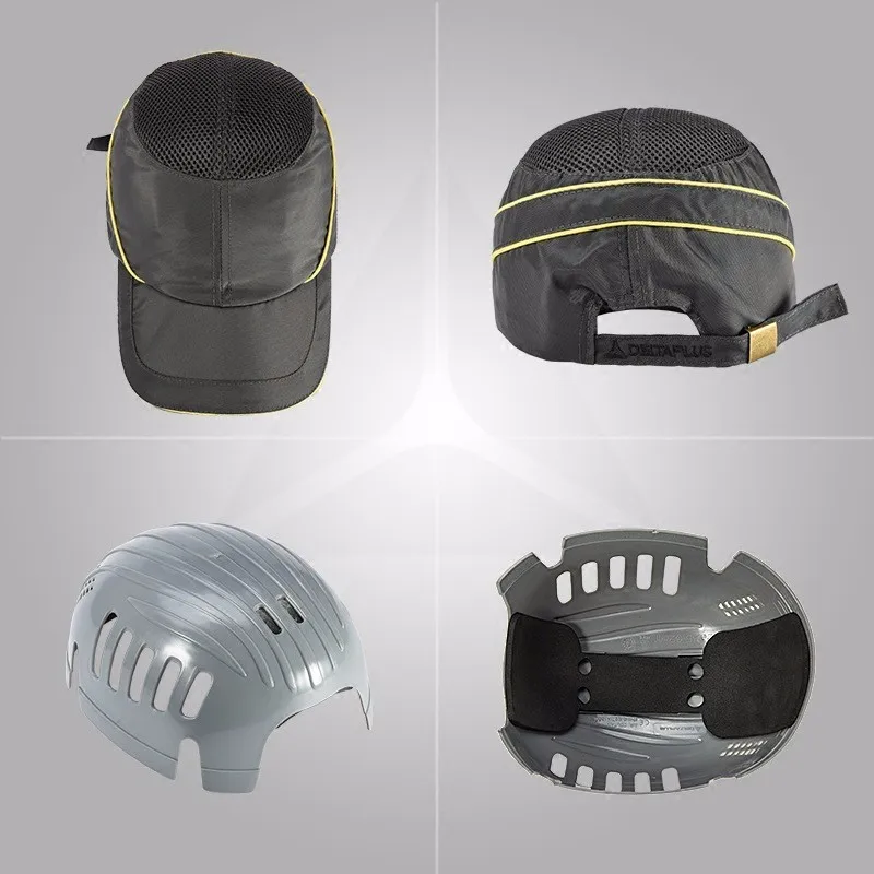 Delta Plus 102010 Coltan Safety Helmet Baseball Cap Hard Hat