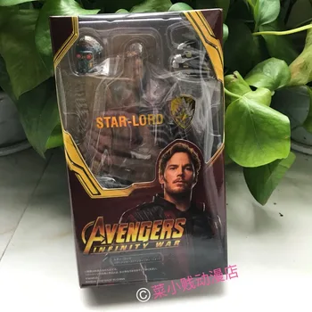 

Avengers 3 Infinity War STAR-LORD SHF PVC A Figure Toy Doll Collection Model Brinquedos Figurals