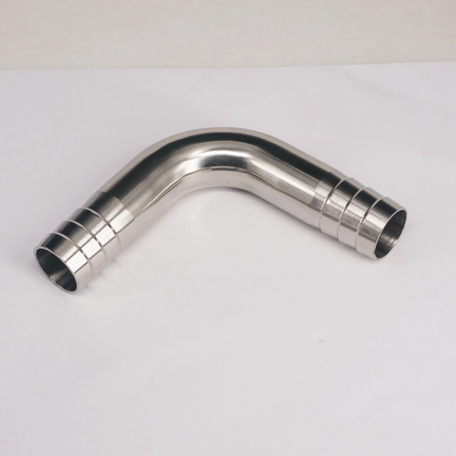 

304 Stainless Steel Sanitary 90 Degree Elbow Pipe Fitting Hose Barb Connnector Fit for 25mm I/D Hose
