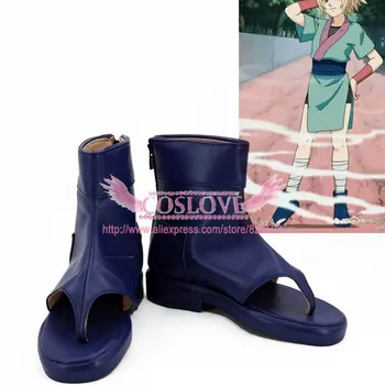 

Naruto Tsunade Young Stage Blue Shoes Cosplay Boots CosplayLove For Halloween Christmas Party
