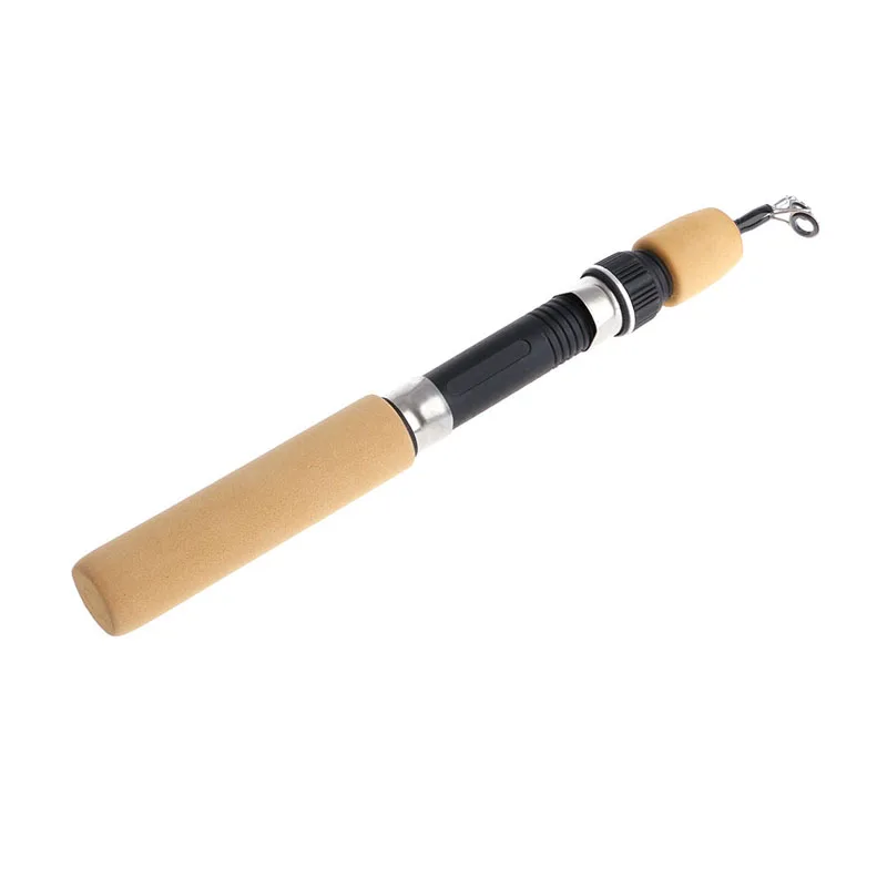 

60CM Portable Mini Pocket Winter Ice Fishing Fish Rod Fits pocket, glove box gift for the fisherman and kids
