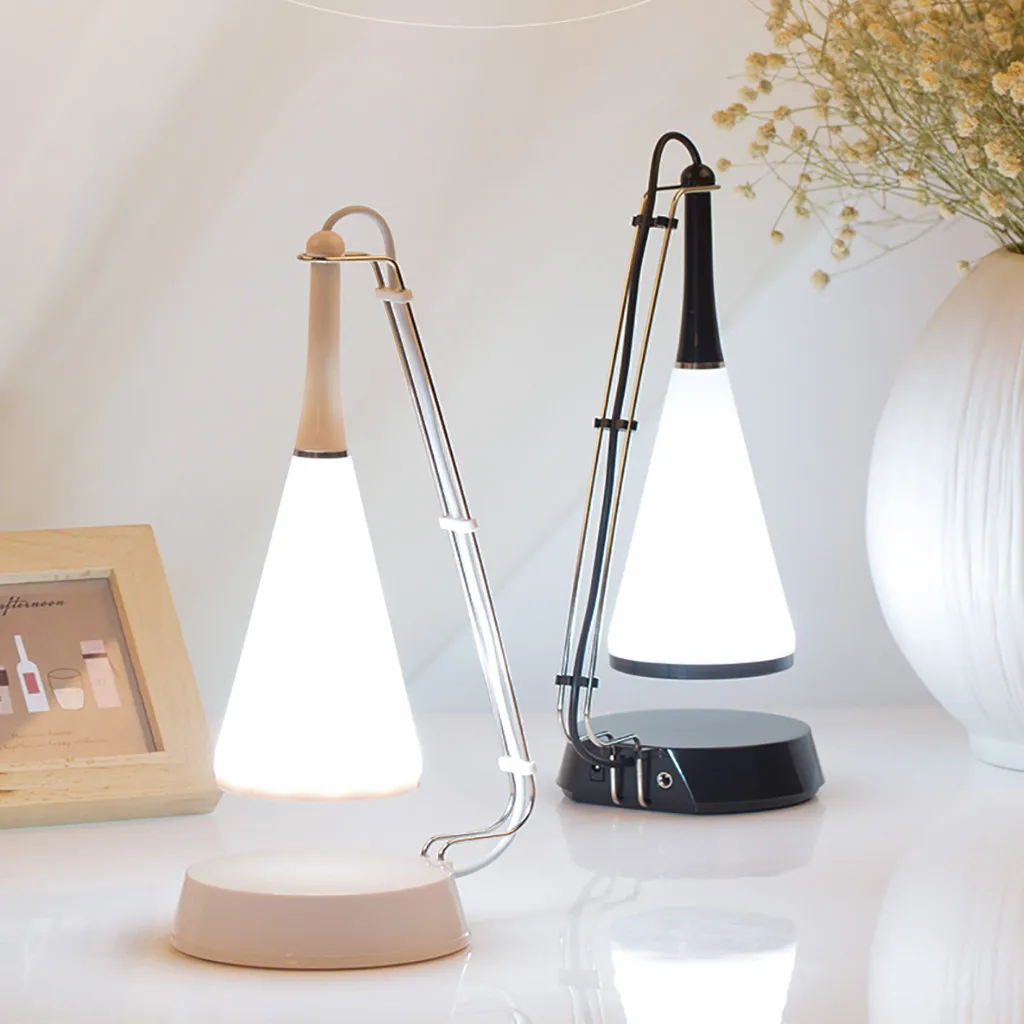 Creative Bluetooth Audio Desk Lamp with Wireless Charging for LED Eye