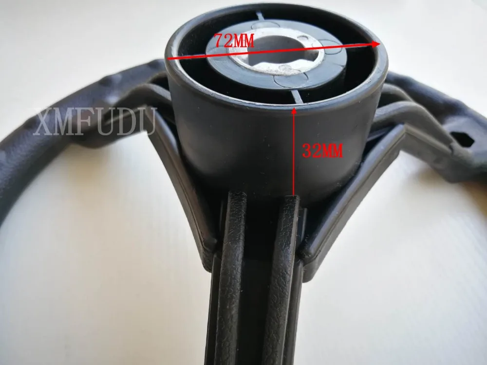 Universal Replacement ABS 310mm 3 Spoke 3/4" Boat Steering Plastic Wheel for Marine Rib Speedboat Pontoon Power Sail Boat Yacht marine steering wheel