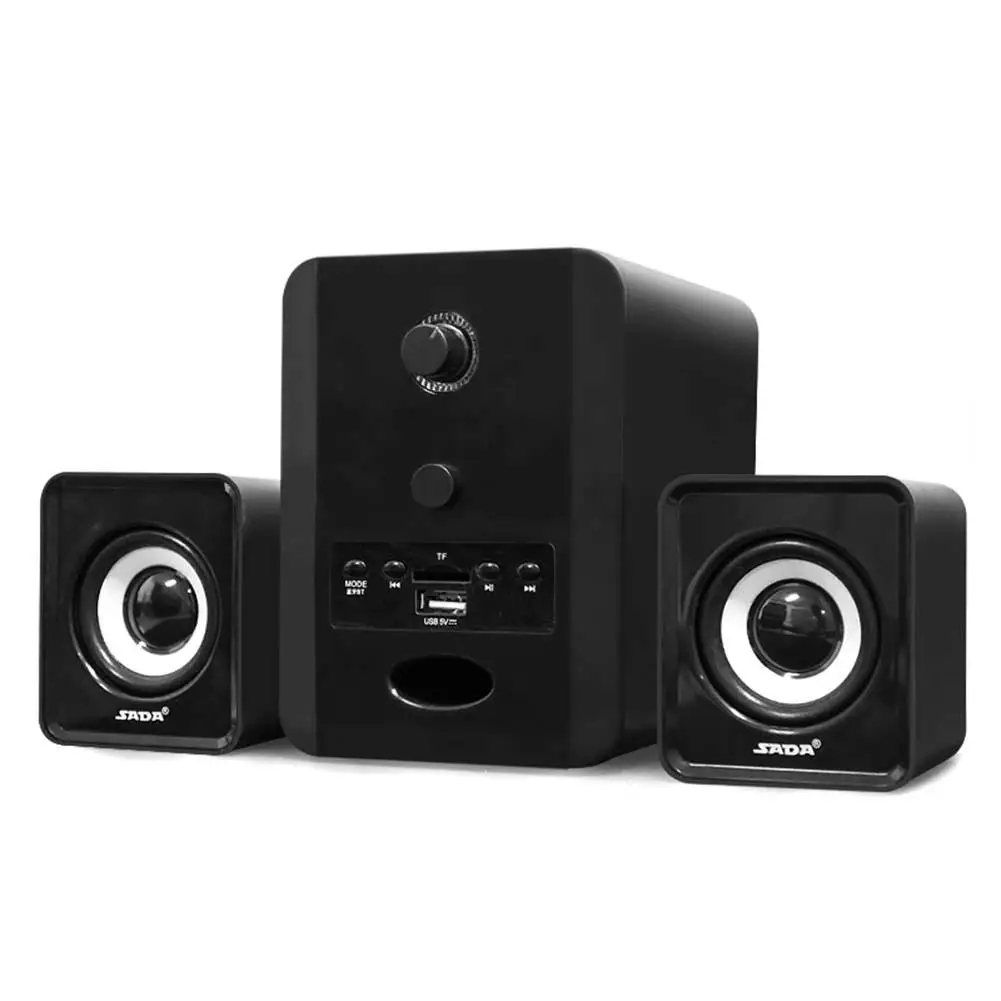 

SADA D-223 Wireless Bluetooth 2.1 Stereo Speaker Indoor Combination Speaker SupportTF/U Disk FM Radio Music Player