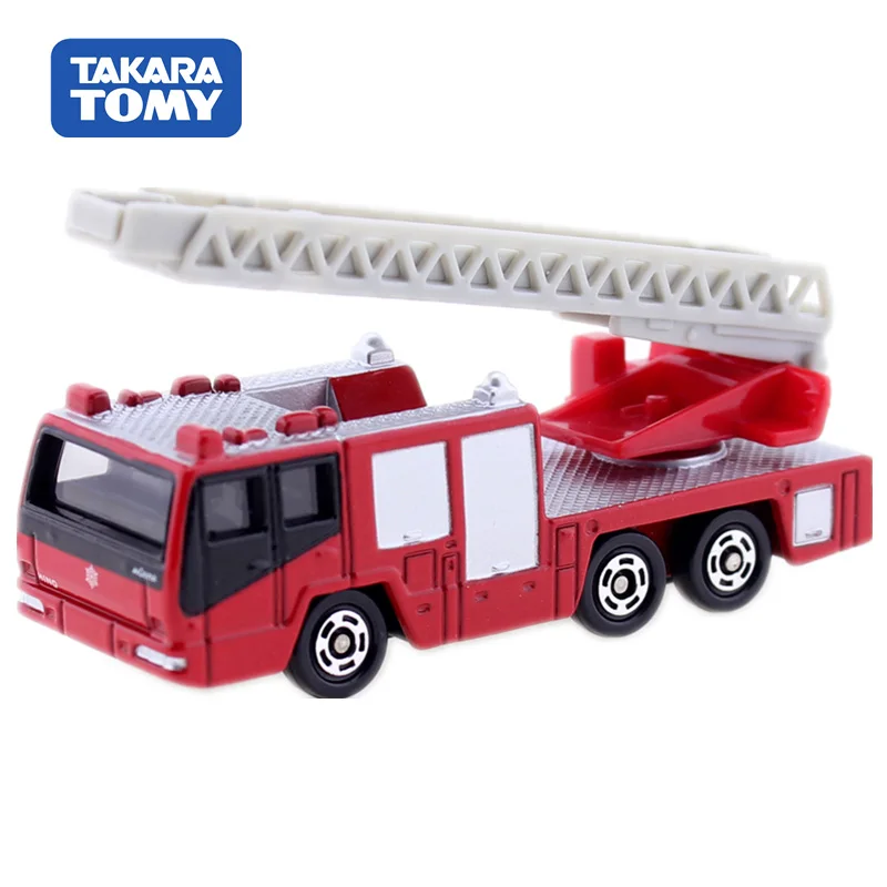 

Tomica Hino Aerial Ladder Fire Truck Takara Tomy Auto Car Motors Vehicle Diecast Metal Model Boy Toys