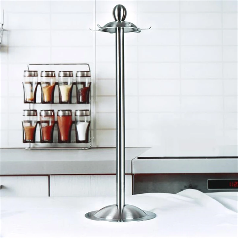 

4/6 Hooks Practical Storage Rack Coffee Tea Cup Storage Holder Stand Home Kitchen Mug Hanging Display Rack Drinkware Shelf