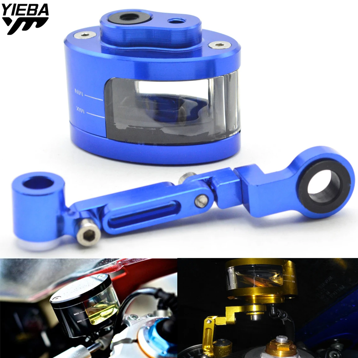Motorcycle Brake Fluid Reservoir Clutch Tank Oil Fluid Cup FOR YAMAHA TMAX500/530 XP500 XP530 YBR 125 MT-03 MT 03 MT03 MT-10