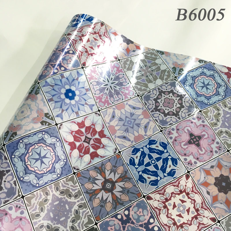 Anti-oil Wall Stickers High temperature Anti-oil paste kitchen Self-adhesive foil waterproof bathroom wall stickers B6002-06