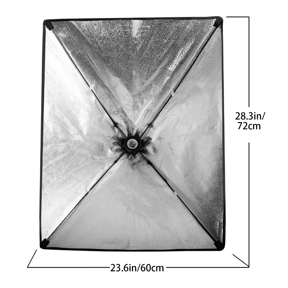 Проводной студийный софтбокс Neewer 24x24 дюйма/60x60 сантиметров с цоколем E27 для