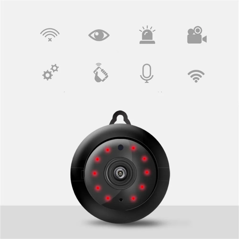 Mini WIFIIP Camera Wireless WiFi HD 720P Hidden Home Security Camera IR Night Vision Mini Camera 40AP22 (4)