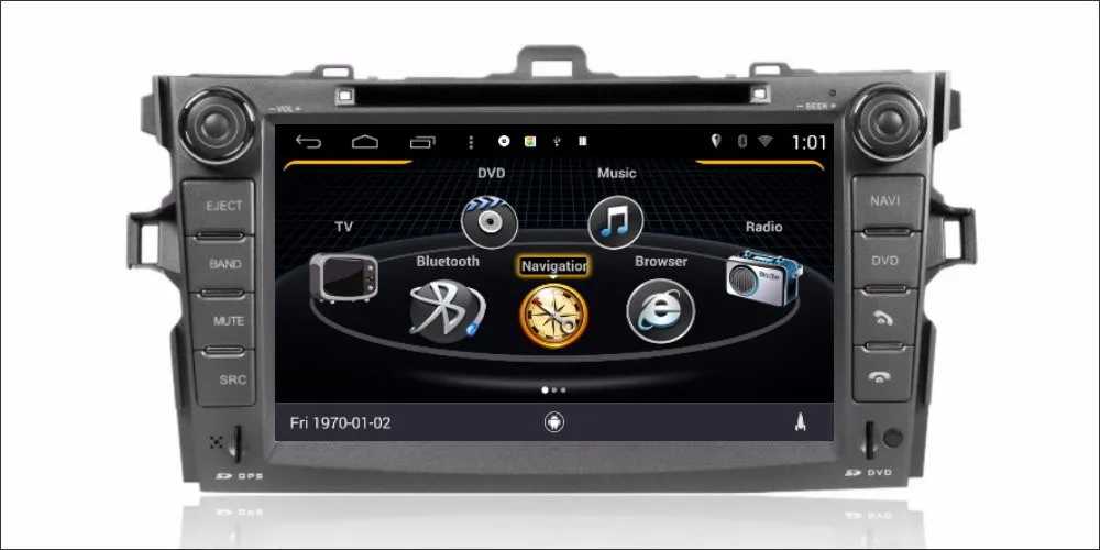 Sale Liandlee Car Android Multimedia Stereo For Toyota Corolla Axio / E140 E150 2006~2013 Radio DVD Player GPS Navigation Audio Video 15