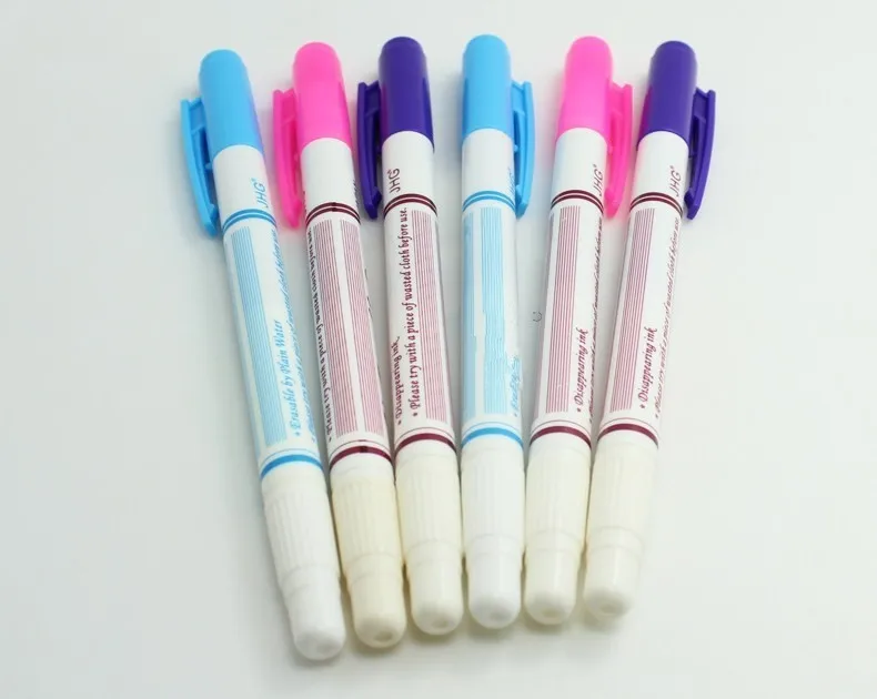 3 шт./лот синий/фиолетовый/розовый воздушный стираемый маркер для ткани