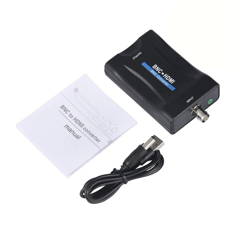 

BNC to HDMI Converter Adapter SDI/HD-SDI/3G-SDI 1080P Multimedia HD Video Converter For Video Surveillance Camera to TV Project