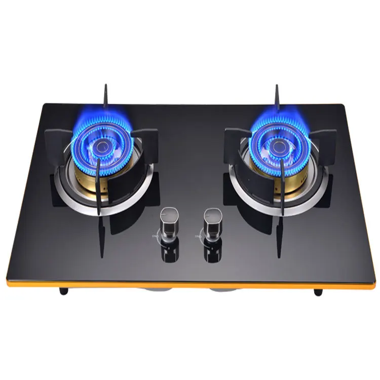 Gas Stove Embedded Dual cooker Range Natural Gas Domestic Liquefied Gas