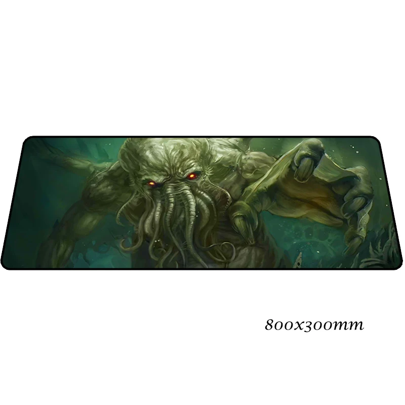 Cthulhu коврик для мыши 80x30 см, Подарочный игровой коврик для мыши, большой геймерский коврик, яркий компьютерный стол, коврик для мыши, клавиатура, большие игровые коврики