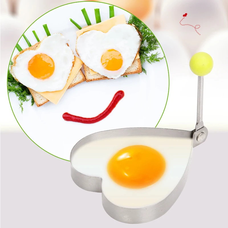 Сон-трава 5 шт./компл. Нержавеющая сталь омлет устройство DIY Еда жареные Форма для яиц заливная форма для блинов для завтрака, для кухни инструменты для яиц
