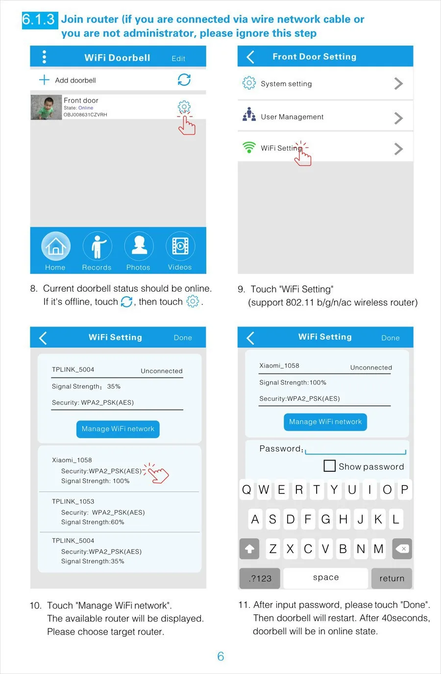 Wifi Doorbell 6