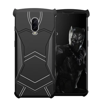 

Stylish Aluminum Metal Case For OnePlus 6T Luxury Hard Panther Element Back Cover For OnePlus 6T Shockproof Case For One Plus 6T
